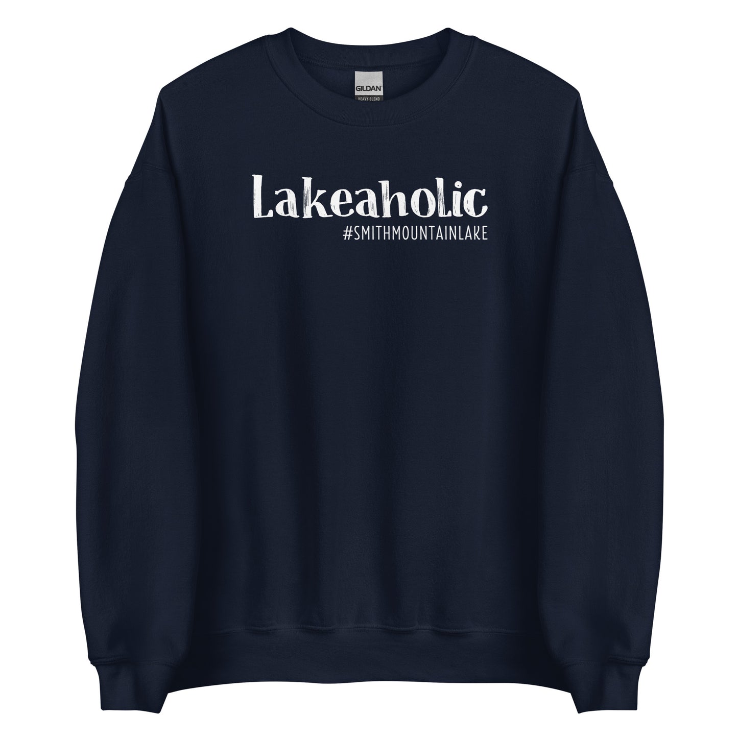 Lakeaholic Smith Mountain Lake Unisex Crewneck Sweatshirt