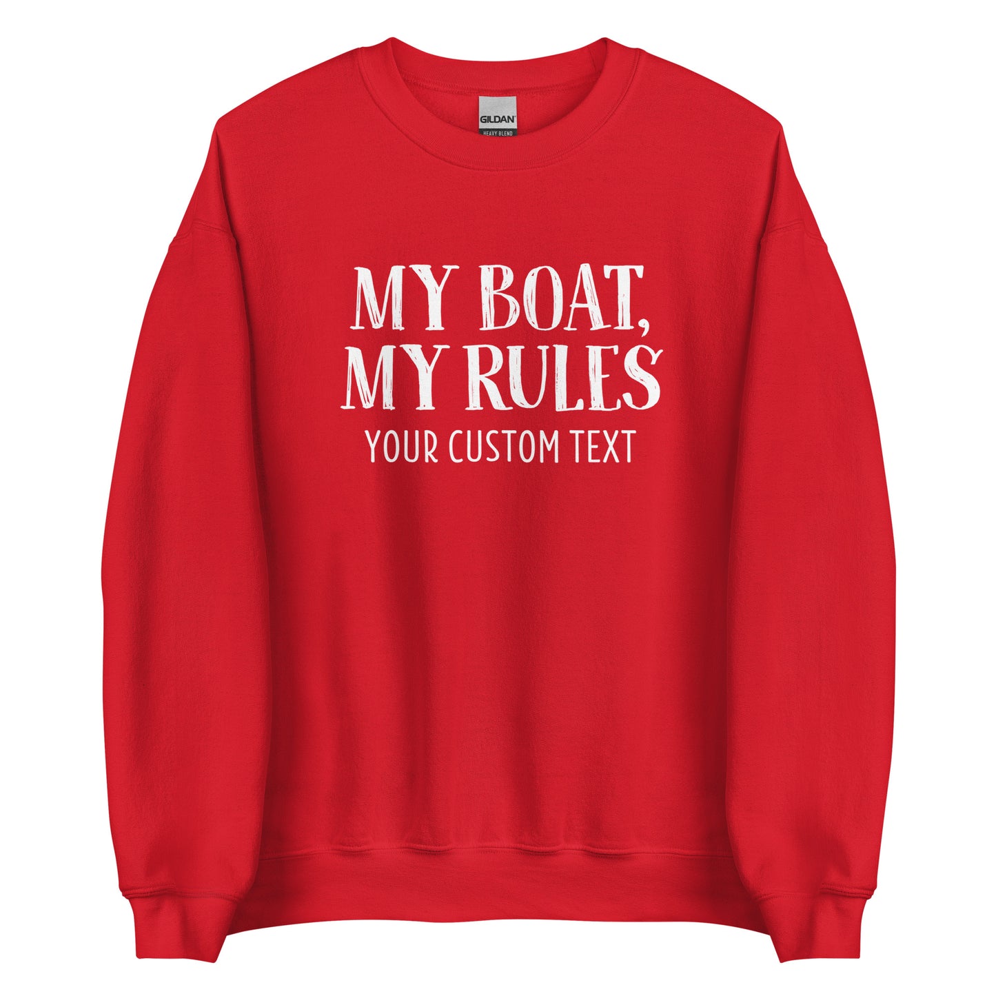 My Boat, My Rules - Smith Mountain Lake Unisex Crewneck Sweatshirt