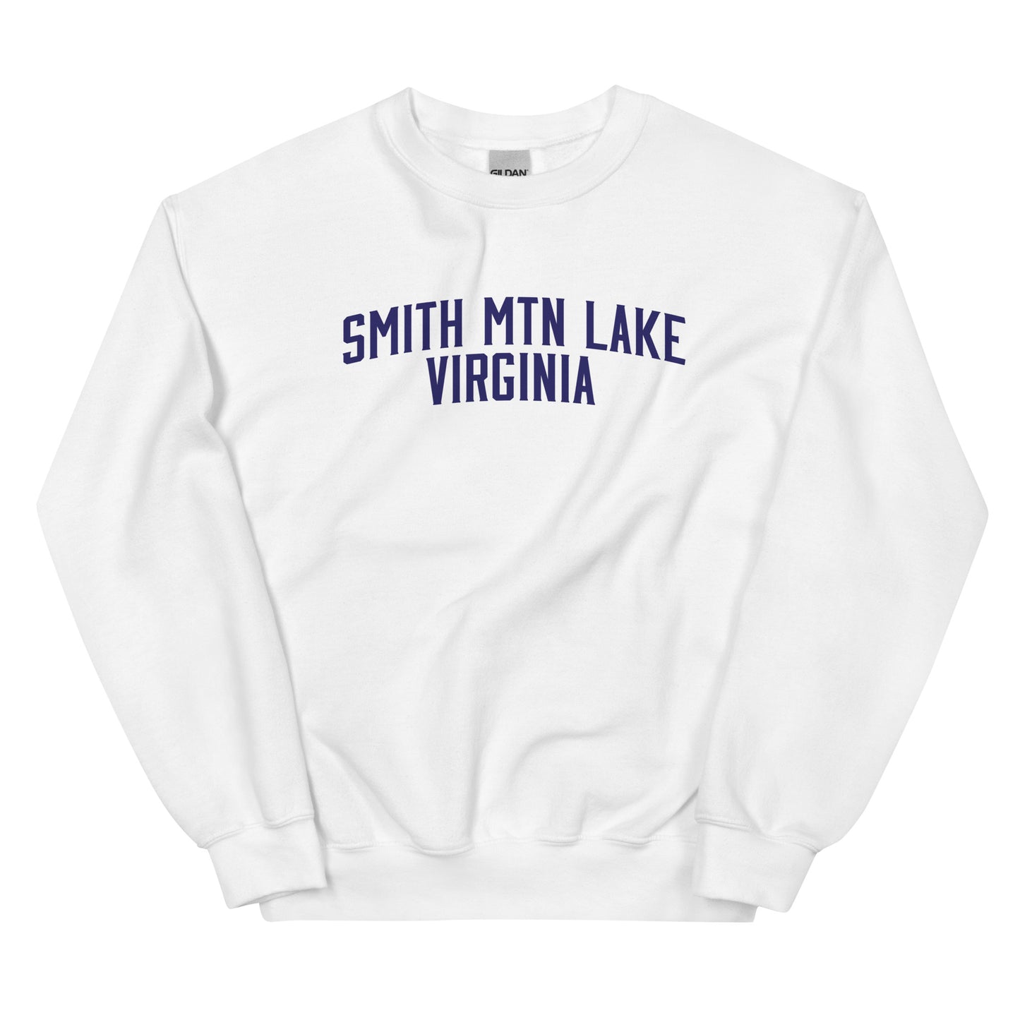 Smith Mountain Lake Virginia Arch Type Unisex Crewneck Sweatshirt