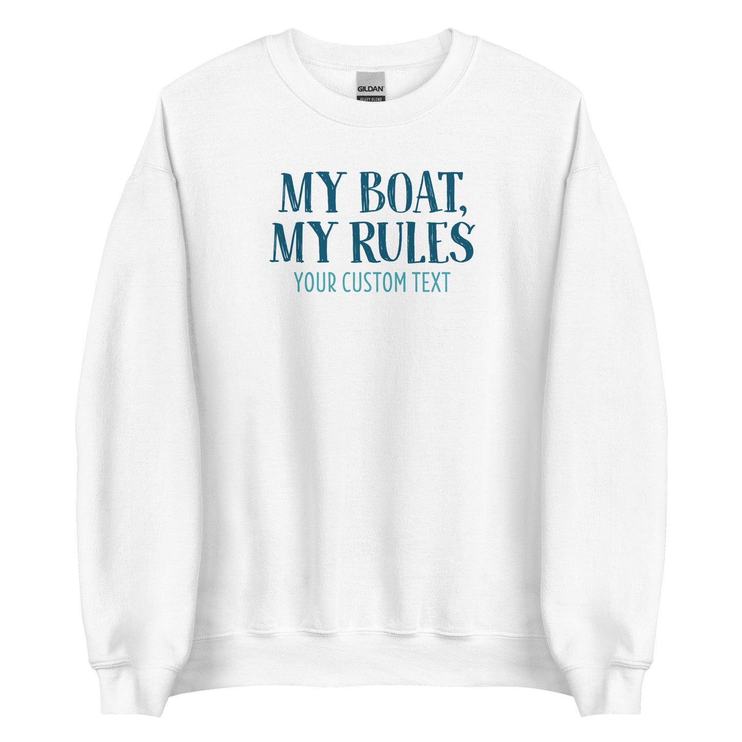 My Boat, My Rules - Smith Mountain Lake Unisex Crewneck Sweatshirt