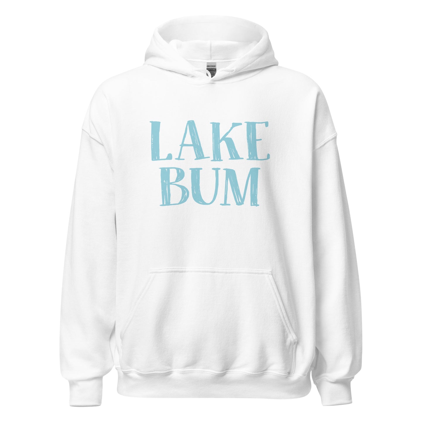 Lake Bum Stacked Design Unisex Hoodie Sweatshirt