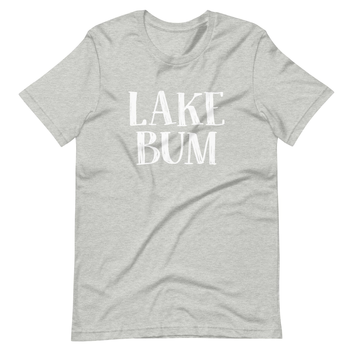 Lake Bum Stacked Short Sleeve Unisex T-Shirt