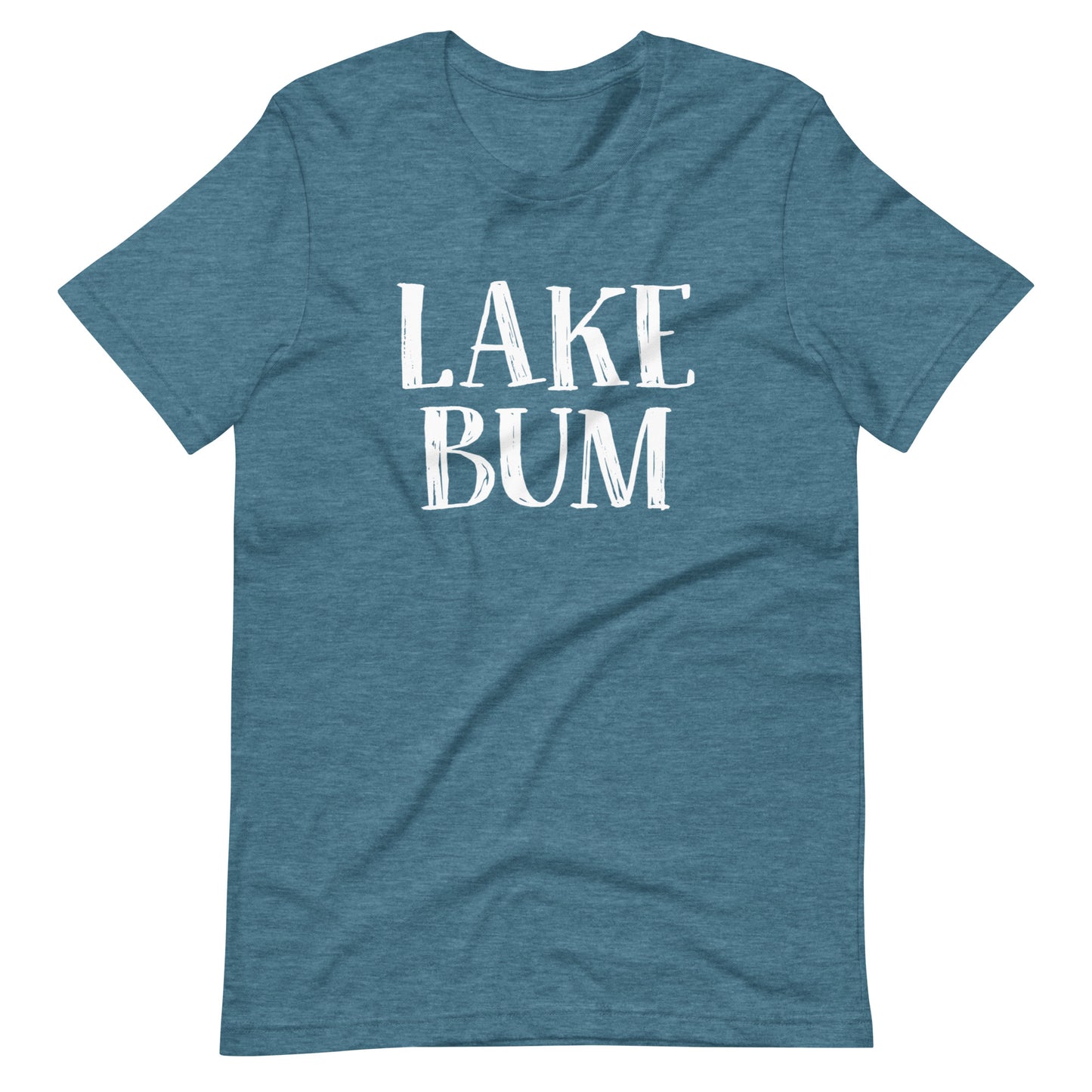Lake Bum Stacked Short Sleeve Unisex T-Shirt