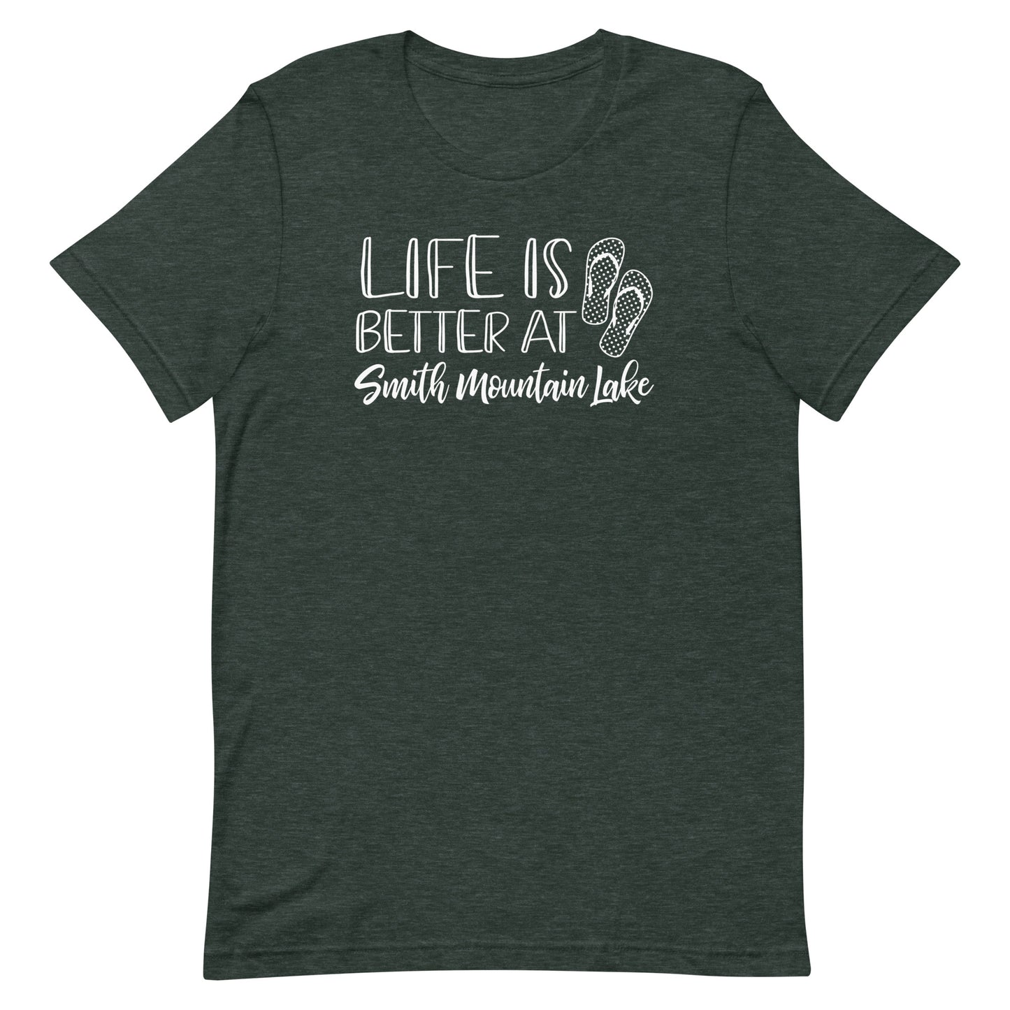 Life is Better at Smith Mountain Lake, VA Unisex Short Sleeve T-Shirt