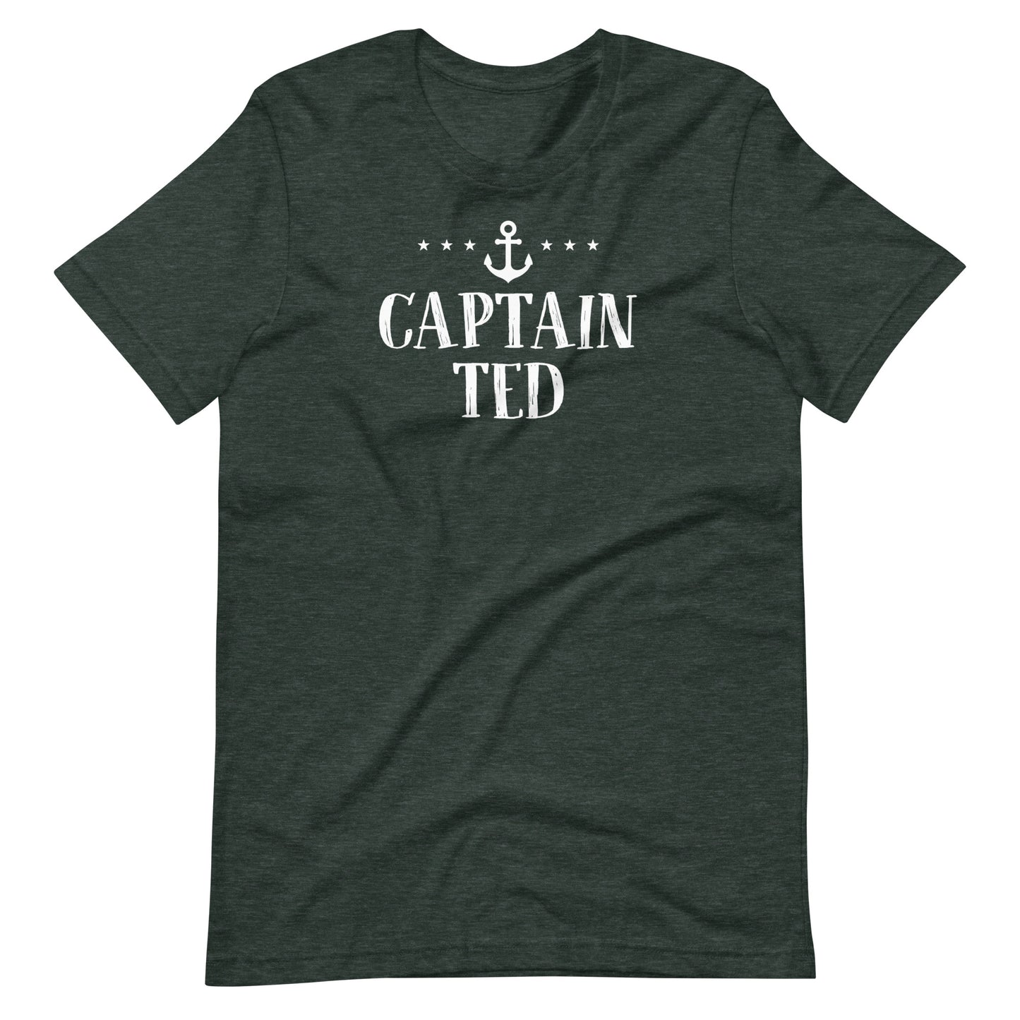 Personalized SML Boat Captain Unisex Short Sleeve T-Shirt