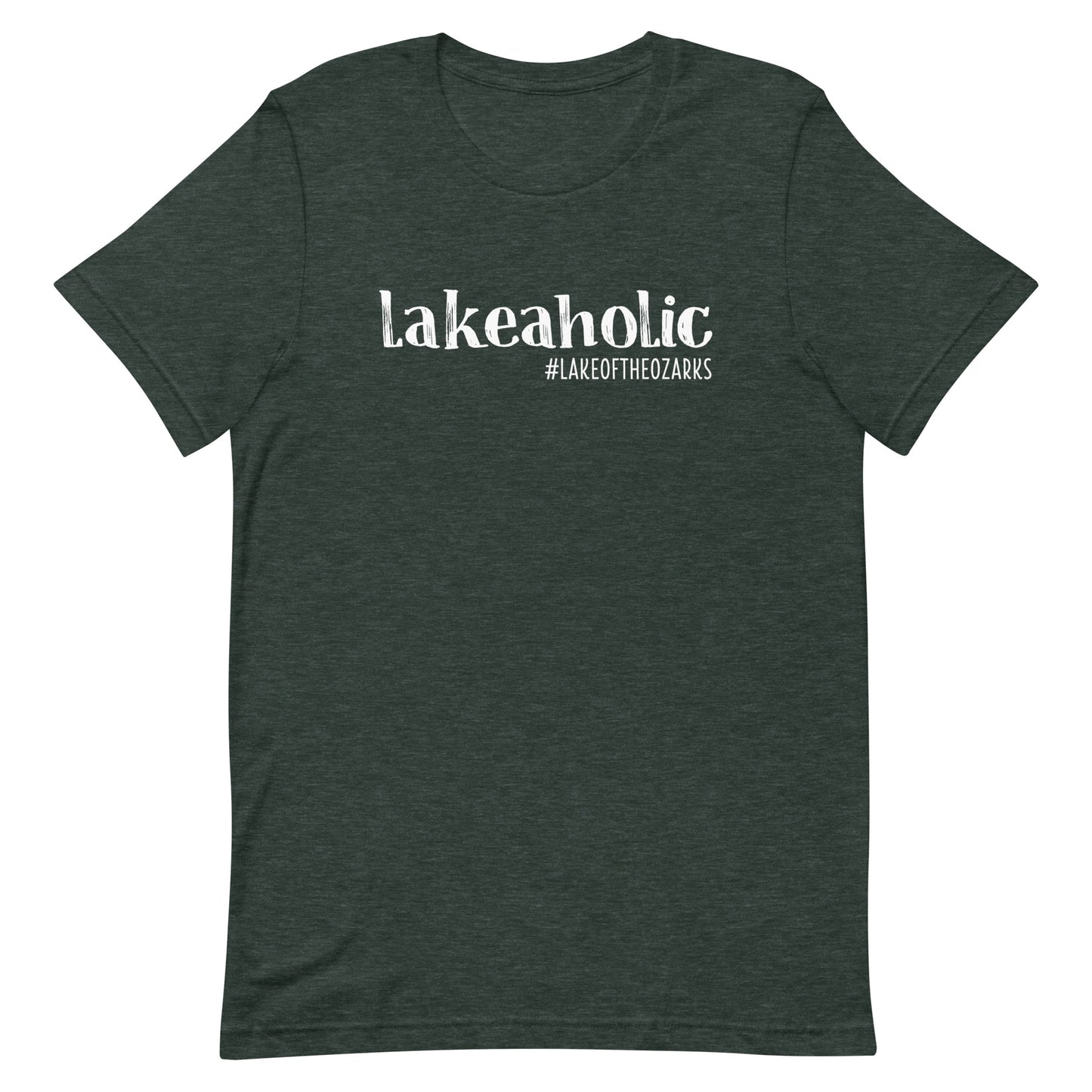 Lakeaholic Lake of the Ozarks, MO Unisex Short Sleeve T-Shirt