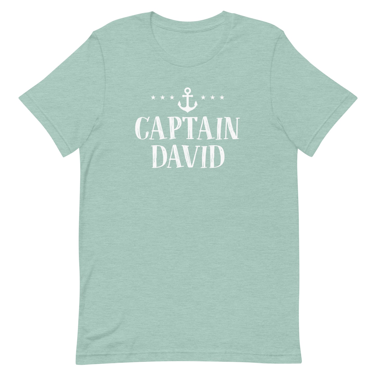 Personalized Boat Captain Short Sleeve Unisex T-shirt