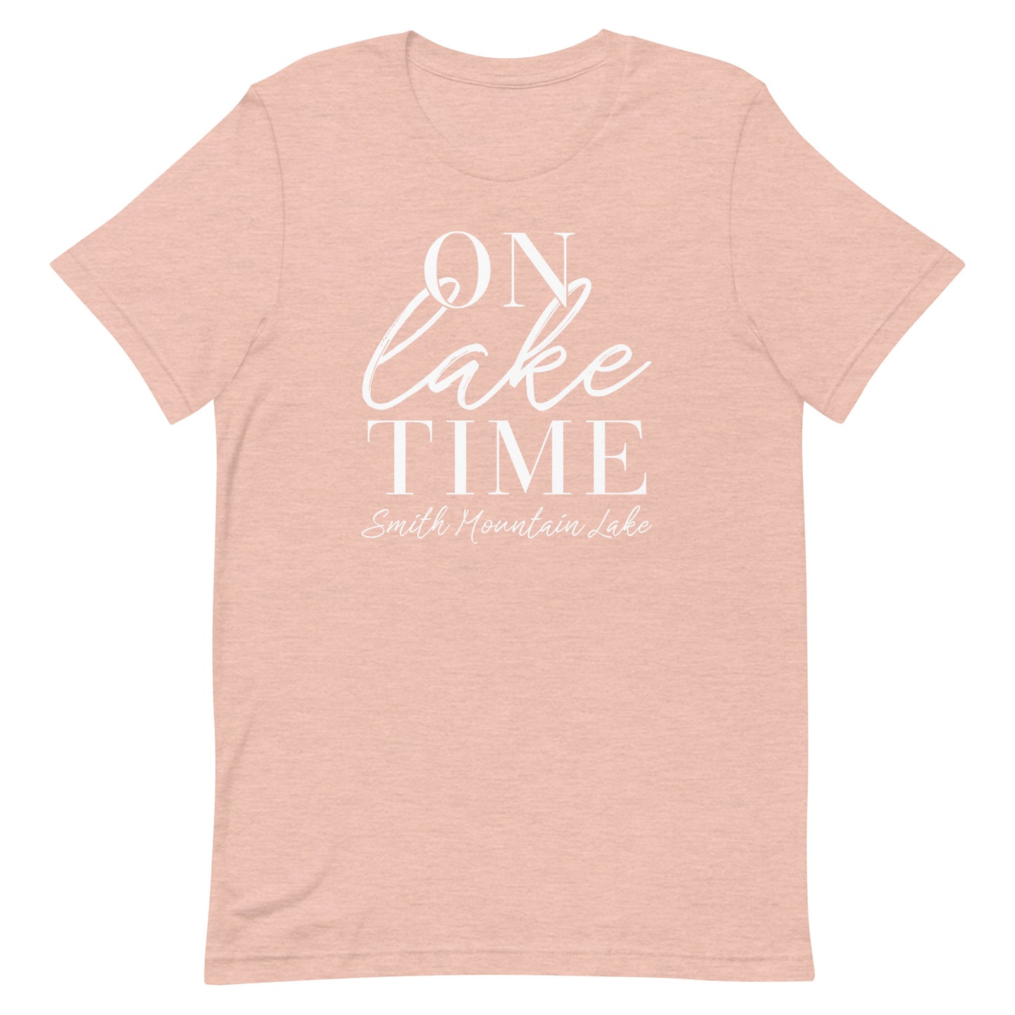 On Lake Time - Smith Mountain Lake, VA Unisex Short Sleeve T-Shirt