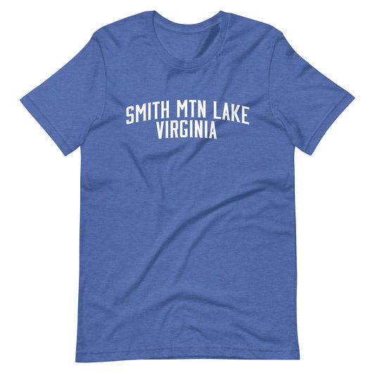 Smith Mountain Lake Virginia Arch Type Unisex T-shirt
