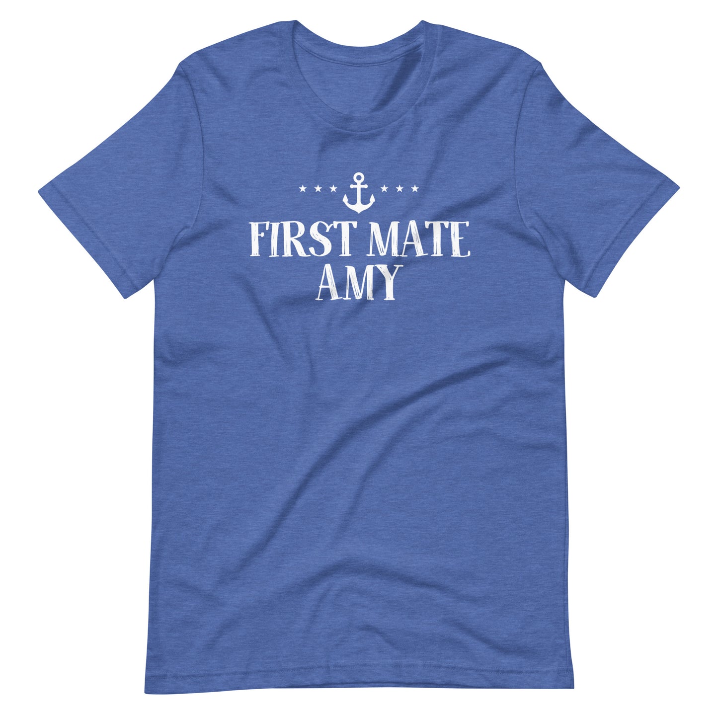 Personalized First Mate Short Sleeve Unisex T-Shirt